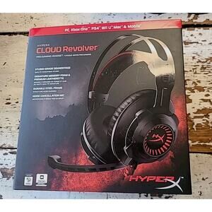 NEW HyperX Cloud Revolver Universal Pro Gaming Headset Black HX-HSCR-BK/NA